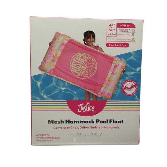 Justice Mesh Hammock Pool Float - 44" x 28" - Picture 5 of 6